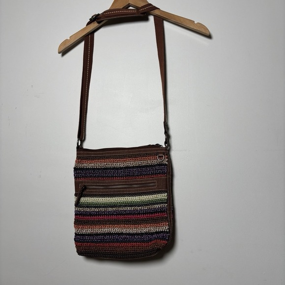 The Sak Lucia Crochet Crossbody Bag Women's Small Excellent Condition - Picture 7 of 16